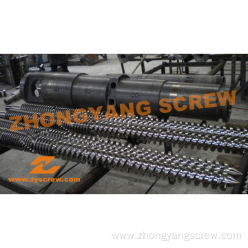 WPC Sheet Profile Conical Twin Screw and Barrel